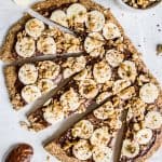 banana bread breakfast pizza