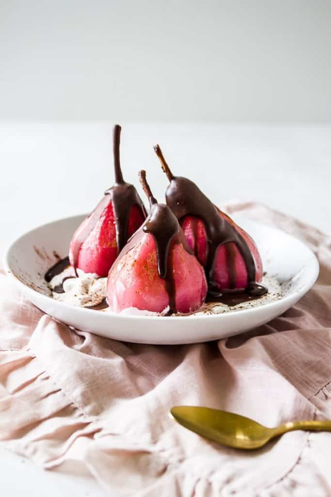 Poached Pears