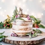 Gingerbread Cake with Cinnamon Frosting