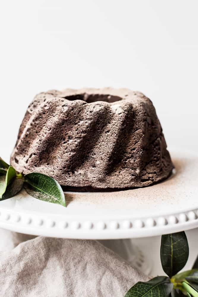 Chocolate Mocha Protein Cake