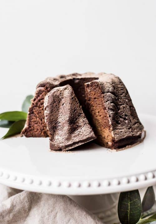 Chocolate Mocha Protein Cake