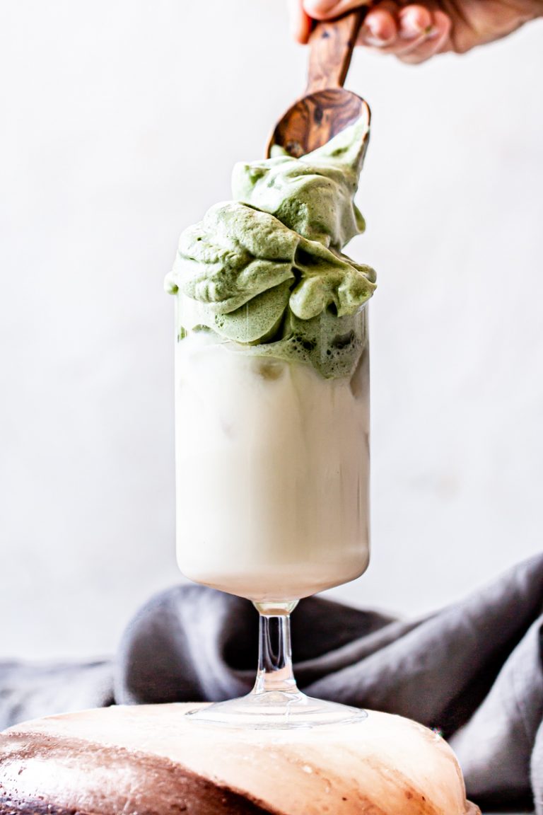 matcha dalgona