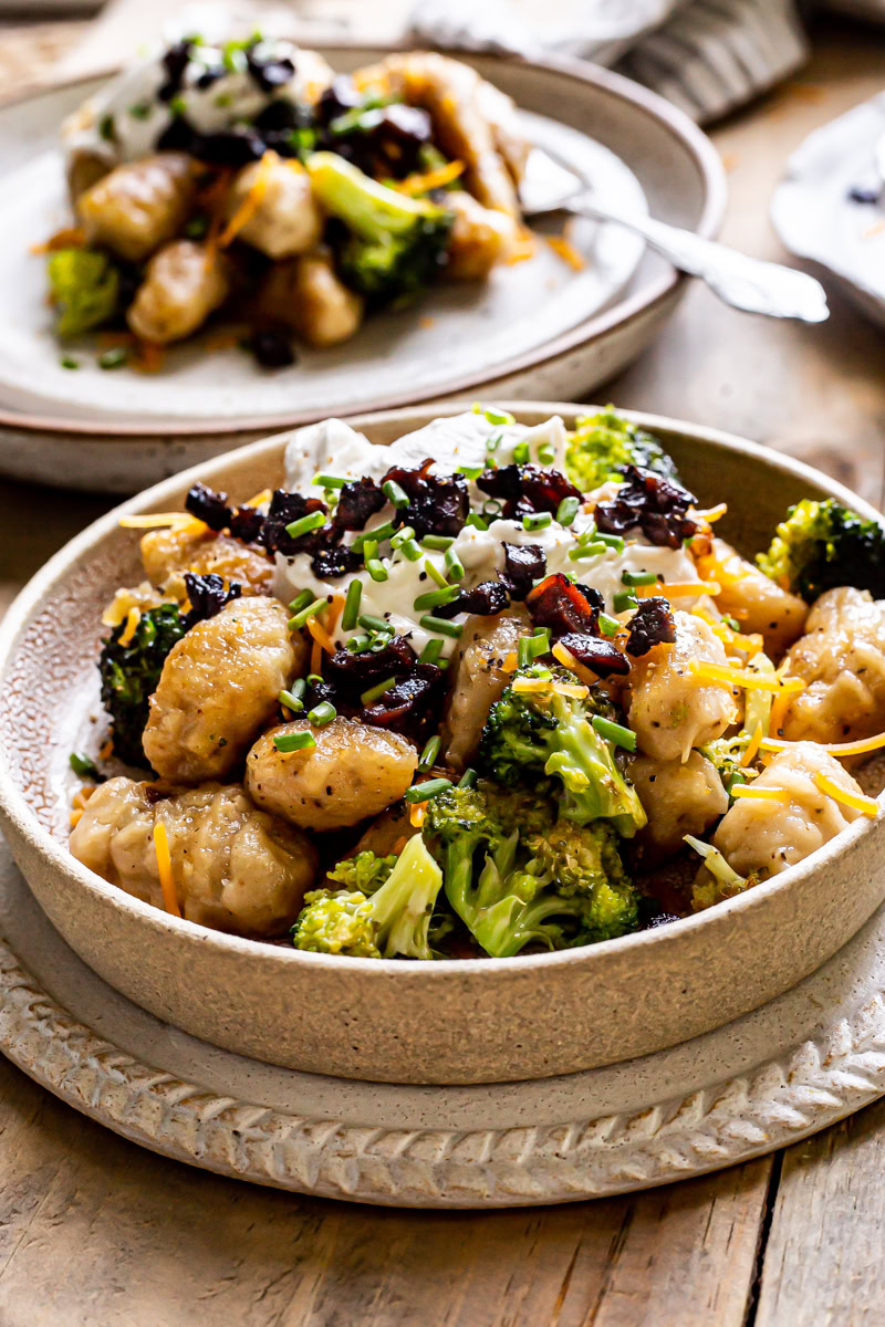 Baked Potato Gnocchi Healthy Little Vittles