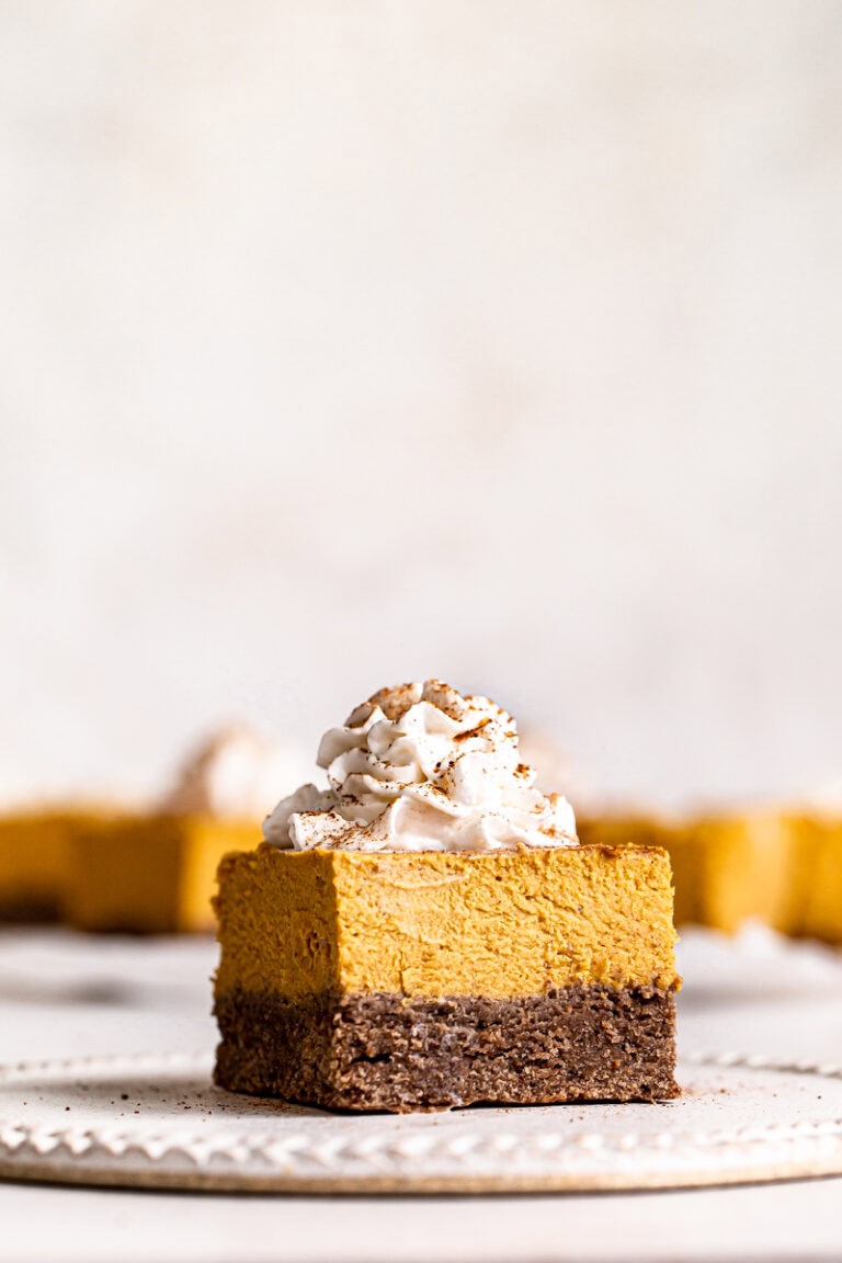 vegan gluten free pumpkin cheesecake