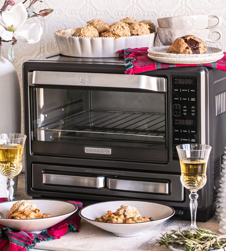 Calphalon, Kitchen, New Calphalon Precision Control Air Fryer Toaster Oven  Black