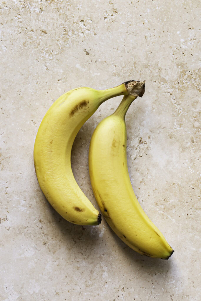 two bananas.