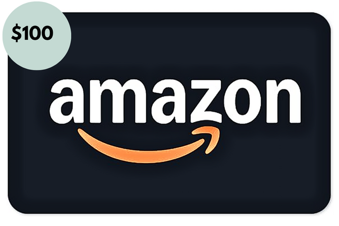 $100 Amazon gift card