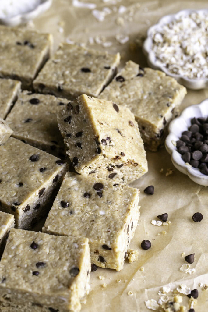 sliced Oatmeal Chocolate Chip Heavenly Hunks.