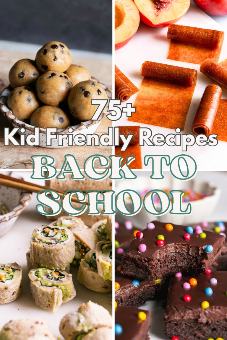 75+ Kid-Friendly Gluten-Free Vegan Recipes for Back to School